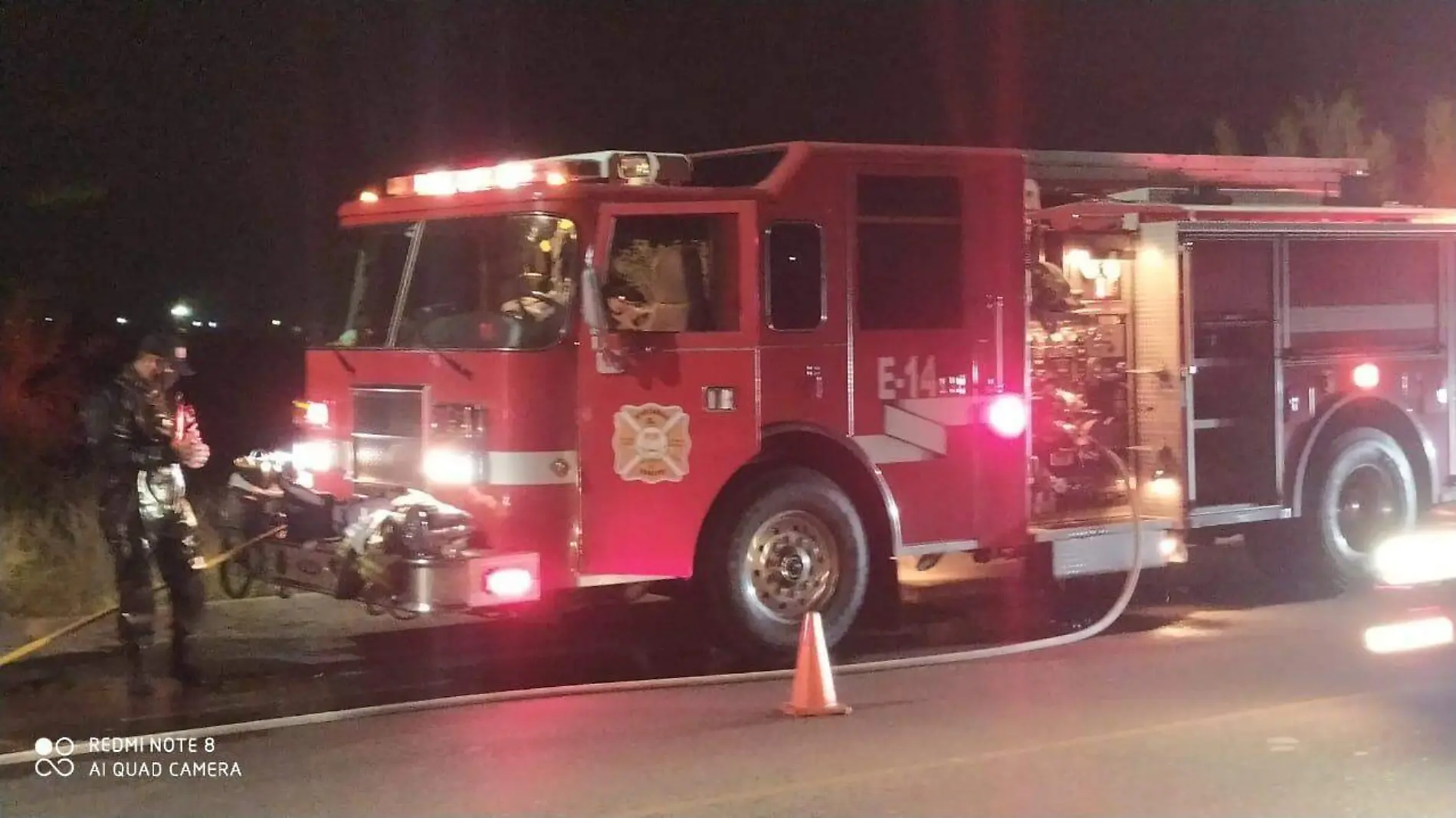 bomberos rescate cuerpo aguas negras